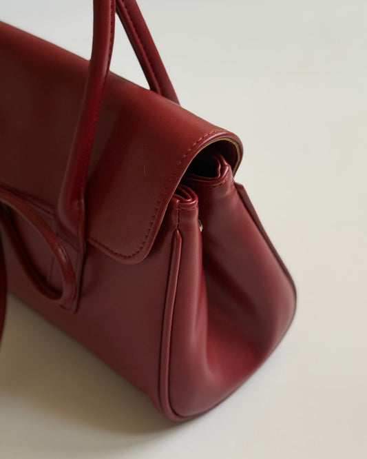 Ruth Bow Bag - Red