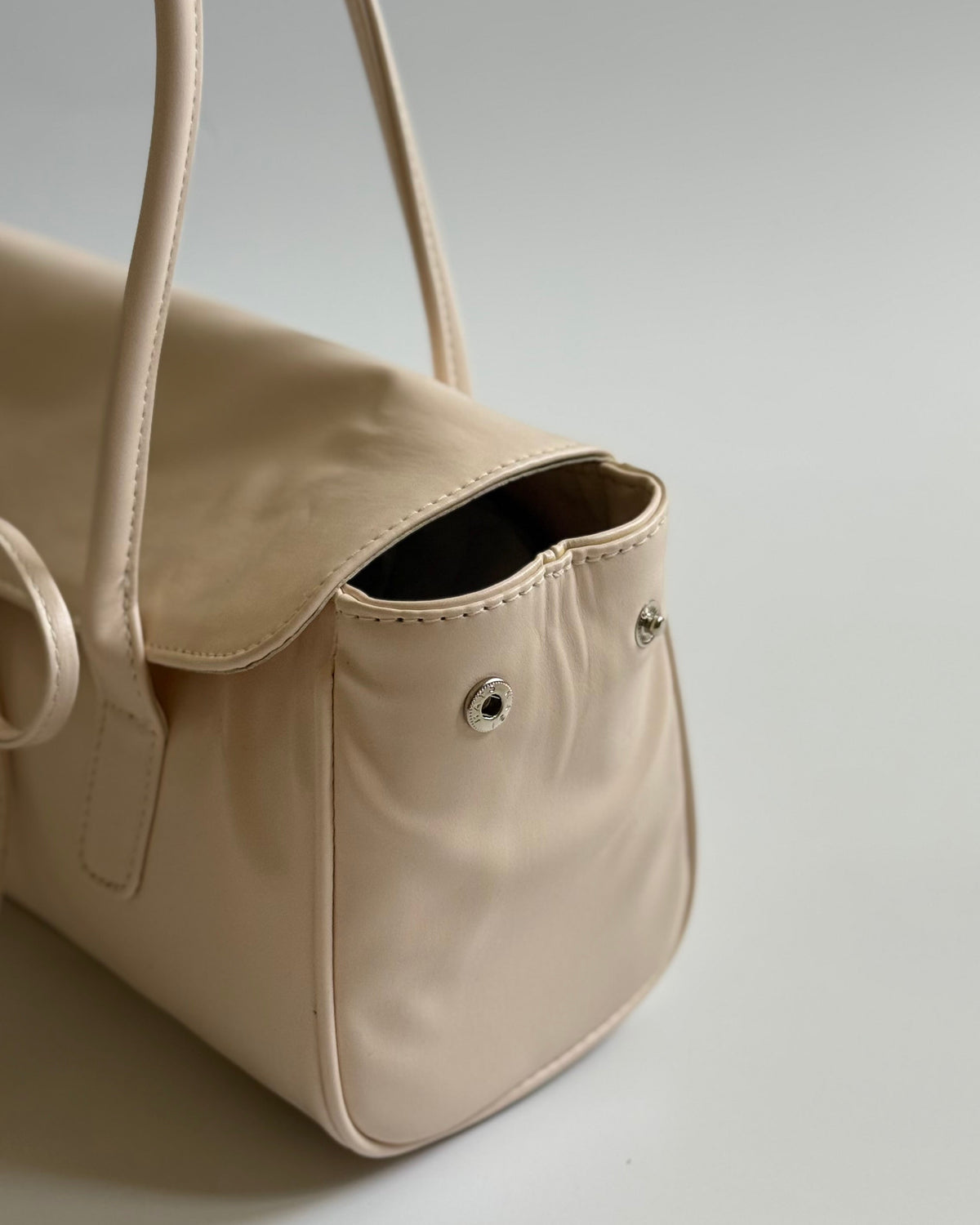 Ruth Bow Bag - Cream