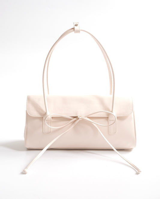 Ruth Bow Bag - Cream