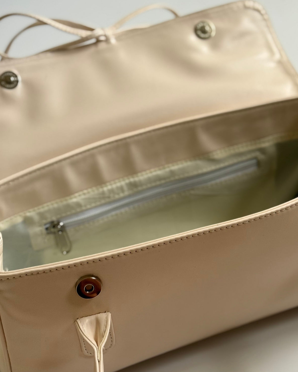 Ruth Bow Bag - Cream