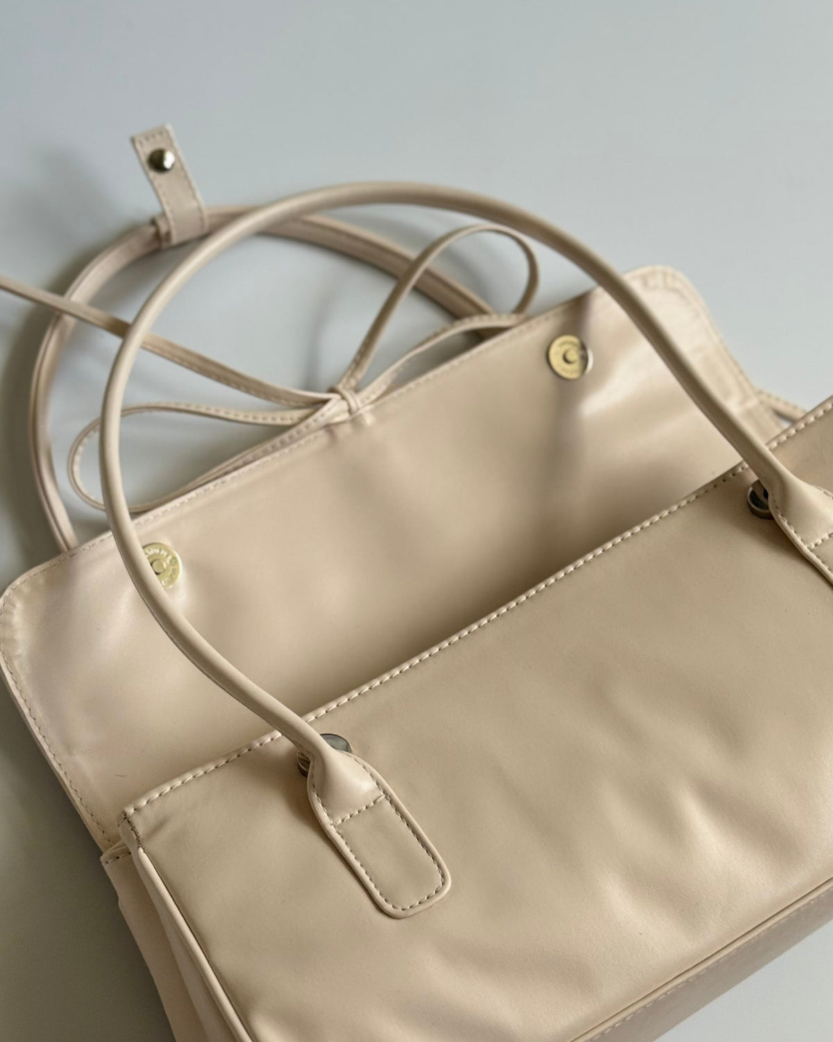 Ruth Bow Bag - Cream