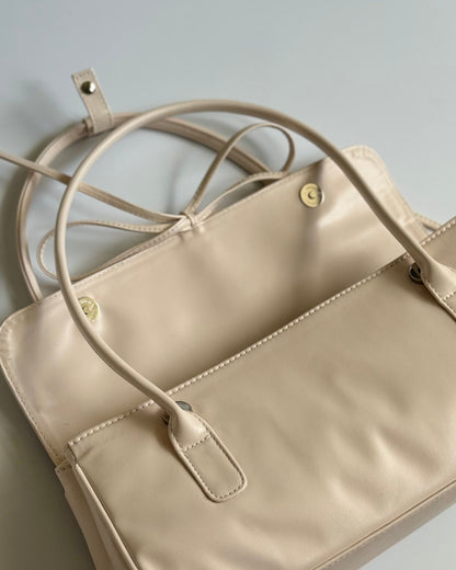 Ruth Bow Bag - Cream