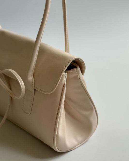 Ruth Bow Bag - Cream