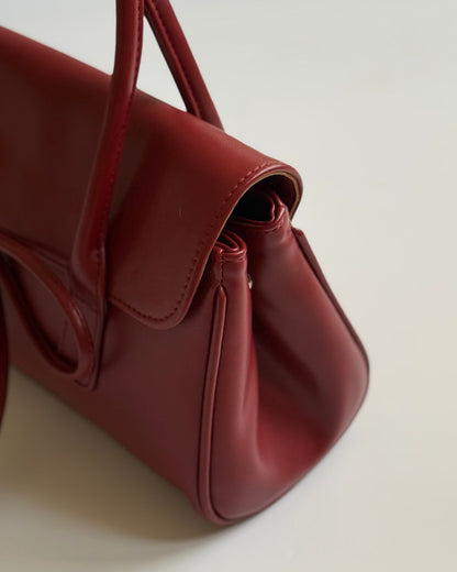 Ruth Bow Bag - Red