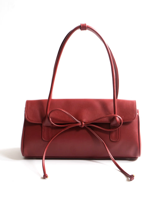 Ruth Bow Bag - Red